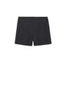 Mango - black Linen-blend high-waist shorts, Women Mango - black Linen-blend high-waist shorts, Women