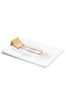 POPPIN INC - Poppin Inc XXL Binder Clip Metallic Gold POPPIN INC - Poppin Inc XXL Binder Clip Metallic Gold