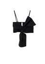 Mango - black Tie cotton top Mango - black Tie cotton top