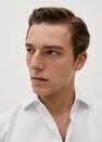 Mango - white Slim fit Tailored cotton shirt Mango - white Slim fit Tailored cotton shirt