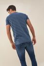Salsa Jeans - Blue Striped t-shirt with pocket Salsa Jeans - Blue Striped t-shirt with pocket