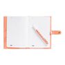 KIKKI.K - kikki.K A5 Leather Notebook Holder Luxury Coral KIKKI.K - kikki.K A5 Leather Notebook Holder Luxury Coral