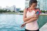 KALENJI - Big smartphone running armband - black KALENJI - Big smartphone running armband - black