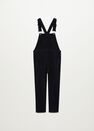 Mango - open grey Long denim dungarees Mango - open grey Long denim dungarees