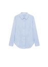 Mango - lt-pastel blue Essential cotton-blend shirt Mango - lt-pastel blue Essential cotton-blend shirt