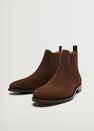 Mango - brown Leather Chelsea ankle boots Mango - brown Leather Chelsea ankle boots