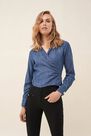 Salsa Jeans - Blue Regular fit crossed shirt Salsa Jeans - Blue Regular fit crossed shirt