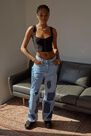 Urban Outfitters - BLK UO Estella Textured Top Urban Outfitters - BLK UO Estella Textured Top