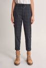 Salsa Jeans - Green High-waisted checked trousers Salsa Jeans - Green High-waisted checked trousers
