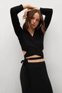Mango - Black Slit Long Skirt, Women Mango - Black Slit Long Skirt, Women