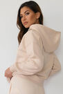Missguided - Camel Sand Oversized Basic Hoodie Missguided - Camel Sand Oversized Basic Hoodie