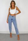 Missguided - White Lace Detail Corset Crop Top Missguided - White Lace Detail Corset Crop Top