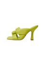 Mango - Bright Green Knot Heel Sandals Mango - Bright Green Knot Heel Sandals