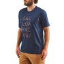 QUECHUA - XXL Techtil 100 Short-Sleeved Hiking T-Shirt - Mottled - Navy Blue QUECHUA - XXL Techtil 100 Short-Sleeved Hiking T-Shirt - Mottled - Navy Blue