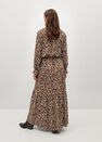 Mango - black Long floral skirt Mango - black Long floral skirt