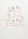 Mango - natural white Tropical print sweatshirt Mango - natural white Tropical print sweatshirt