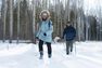 QUECHUA - L Women's Hiking Warm Waterproof Parka Sh500 U-Warm - Asphalt Blue QUECHUA - L Women's Hiking Warm Waterproof Parka Sh500 U-Warm - Asphalt Blue