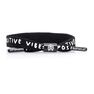 RASTACLAT - Rastaclat Positive Vibes - Black Lace Men's Bracelet Black/White RASTACLAT - Rastaclat Positive Vibes - Black Lace Men's Bracelet Black/White