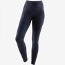 NYAMBA - W35 L31 Fit+ 500 Women's Slim-Fit Stretching Leggings AOP, Black NYAMBA - W35 L31 Fit+ 500 Women's Slim-Fit Stretching Leggings AOP, Black