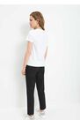 Mohito - Plain Basic T-Shirt Eco Aware - White Mohito - Plain Basic T-Shirt Eco Aware - White