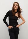 Mango - Open Grey Ankle-Length Straight-Fit Jeans, Women Mango - Open Grey Ankle-Length Straight-Fit Jeans, Women