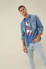 Salsa Jeans - Blue Mickey t-shirt Salsa Jeans - Blue Mickey t-shirt