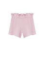 Mango - lt-pastel purple Paper bag knitted shorts Mango - lt-pastel purple Paper bag knitted shorts