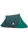 QUECHUA - 2 seconds camping tent 3 person green QUECHUA - 2 seconds camping tent 3 person green