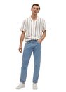 Mango - white Striped flowy shirt Mango - white Striped flowy shirt