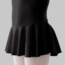 DOMYOS - 4-5 Years Girls' Ballet Skirted Leotard, Black DOMYOS - 4-5 Years Girls' Ballet Skirted Leotard, Black