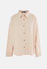 Missguided - Camel Sand Extreme Oversized Linen Look Shirt Missguided - Camel Sand Extreme Oversized Linen Look Shirt
