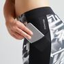 DOMYOS - W28 L31 120 Women's Fitness Cardio Training 7/8 Leggings, Grey DOMYOS - W28 L31 120 Women's Fitness Cardio Training 7/8 Leggings, Grey