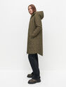 Reserved - Dark Green Quilted Parka, Women Reserved - Dark Green Quilted Parka, Women