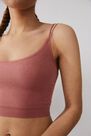 Urban Outfitters - Wine Out From Under Markie Seamless Ribbed Cami, Women Urban Outfitters - Wine Out From Under Markie Seamless Ribbed Cami, Women