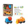 ROLL UP KIDS - Roll Up Kids Eco Friendly Cartoon Car Double Pack Bricks Vehicle ROLL UP KIDS - Roll Up Kids Eco Friendly Cartoon Car Double Pack Bricks Vehicle