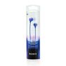 SONY - Sony Mdrex15Lp Blue Ex Series In Ear Earphones SONY - Sony Mdrex15Lp Blue Ex Series In Ear Earphones