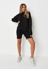 Missguided - Black Oversized Basic Hoodie Missguided - Black Oversized Basic Hoodie