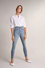 Salsa Jeans - Blue Elegant cropped jeans with vintage wash Salsa Jeans - Blue Elegant cropped jeans with vintage wash