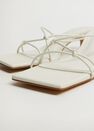 Mango - natural white Knots heel sandals Mango - natural white Knots heel sandals
