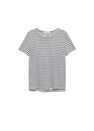 Mango - navy 100% linen t-shirt Mango - navy 100% linen t-shirt