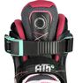 OXELO - EU 35-38 Fit 5 Kids' Inline Fitness Skates, Fluo Pale Peach OXELO - EU 35-38 Fit 5 Kids' Inline Fitness Skates, Fluo Pale Peach