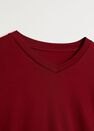 Mango - Red 100% sustainable cotton t-shirt Mango - Red 100% sustainable cotton t-shirt