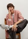 Mango - lt-pastel pink Oversized cardigan with buttons Mango - lt-pastel pink Oversized cardigan with buttons