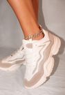 Missguided - Gold Gold Look Pave Crystal Chain Anklet Missguided - Gold Gold Look Pave Crystal Chain Anklet
