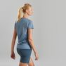 QUECHUA - Large MH500 Women's Short-sleeved Mountain Hiking T-Shirt, Mouse Grey QUECHUA - Large MH500 Women's Short-sleeved Mountain Hiking T-Shirt, Mouse Grey