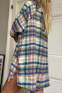 Urban Outfitters - Lime UO Ashley Lime Plaid Shirt Dress Urban Outfitters - Lime UO Ashley Lime Plaid Shirt Dress
