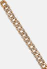 Missguided - Gold Gold Look Pave Crystal Chain Anklet Missguided - Gold Gold Look Pave Crystal Chain Anklet