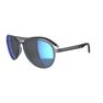 QUECHUA - Unique Size Hiking Sunglasses Category 3 MH120A, Graphite QUECHUA - Unique Size Hiking Sunglasses Category 3 MH120A, Graphite