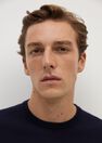 Mango - Navy 100% merino wool washable sweater Mango - Navy 100% merino wool washable sweater