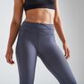 DOMYOS - W33 L31 500 Women's Fitness Cardio Training Leggings, Black DOMYOS - W33 L31 500 Women's Fitness Cardio Training Leggings, Black